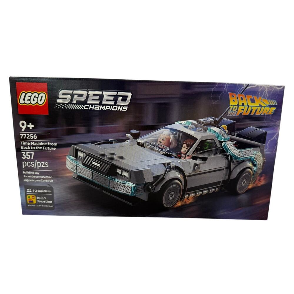 LEGO Speed Champions Back to The Future Time Machine 77256 NEW Sealed